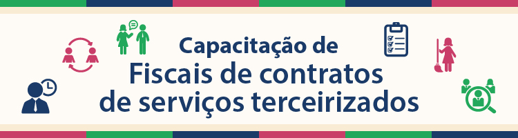 Banner do Curso Capacitação de Fiscais de Contratos de Serviços Terceirizados