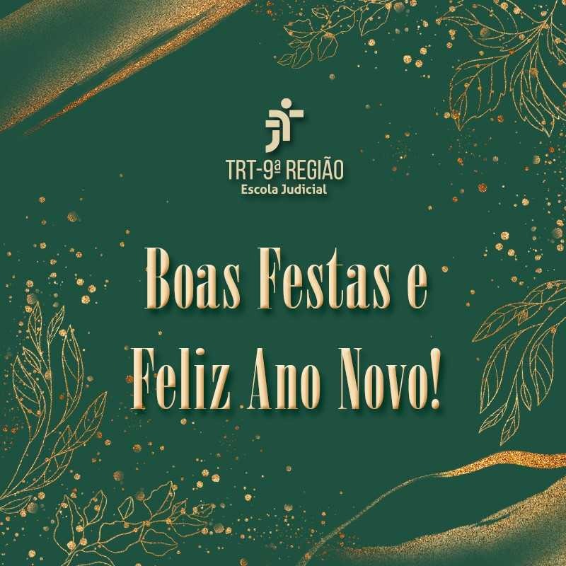 imagem - votos de boas festas e feliz ano novo da EJ9