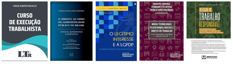 Imagem com as capas dos livros mencionados no texto