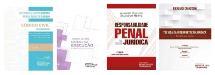 Imagem com as capas dos livros mencionados no texto