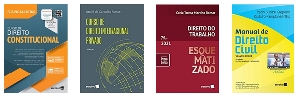 Imagem com as capas dos livros mencionados no texto