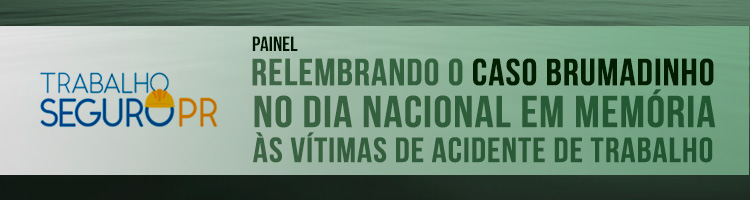 Painel “Relembrando o Caso Brumadinho no Dia Nacional em Memória às Vítimas de Acidente de Trabalho” 