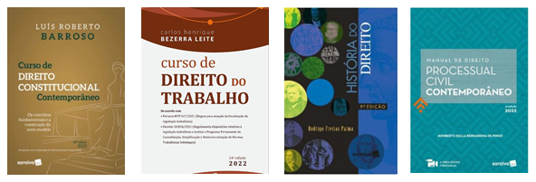 Imagem com as capas dos livros mencionados no texto